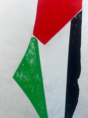 Free Palestine map, 2025