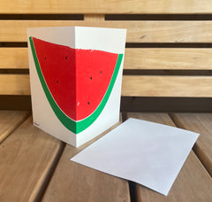Watermelon cards - A6 pack of 5 (white), 2025