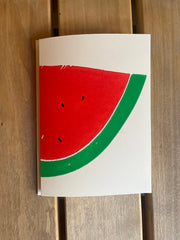 Watermelon cards - A6 pack of 5 (white), 2025